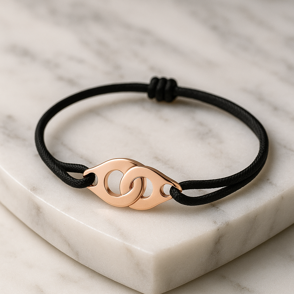 ✨ Bracelet Menottes Dinh Van Rose or
