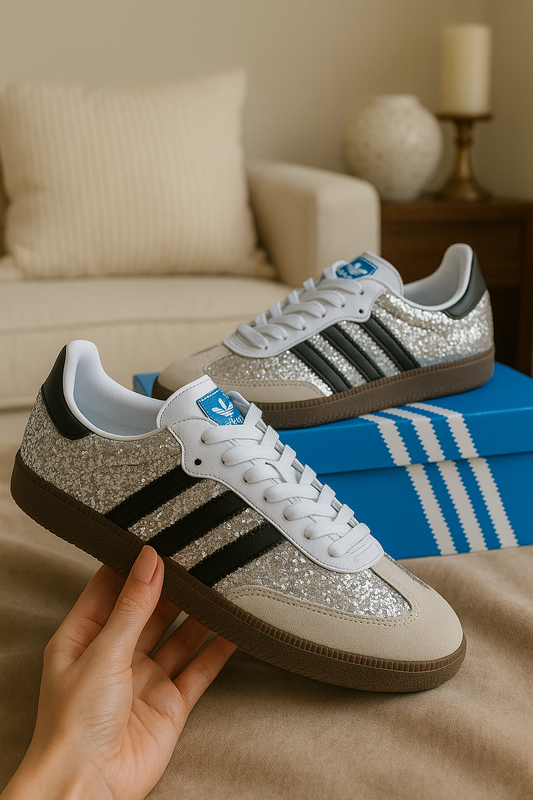 👟 Samba Adidas Argentée