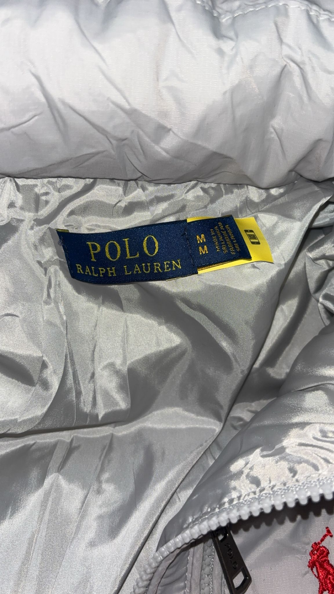 🧥 Doudoune grise Ralph Lauren
