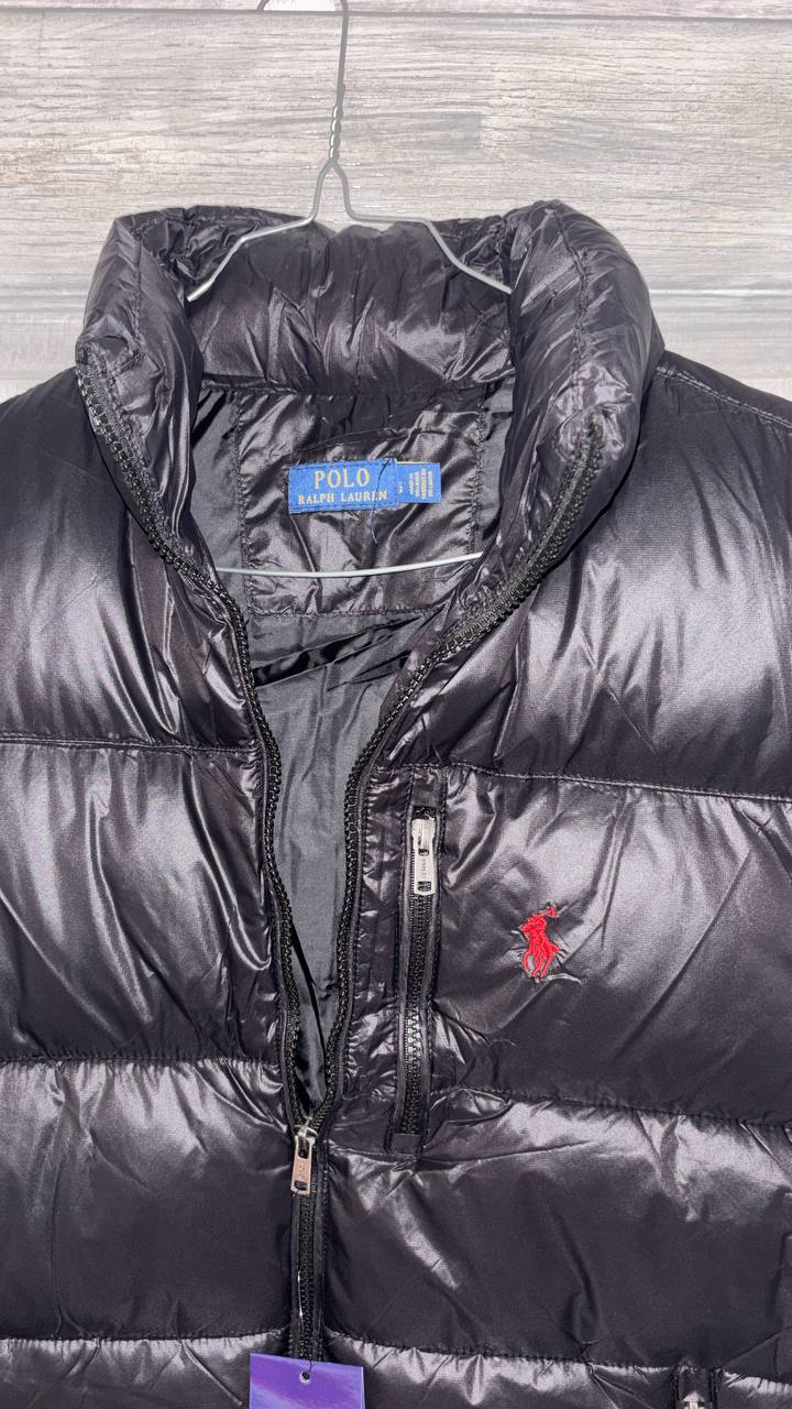 🧥 Doudoune sans manches noire Ralph Lauren