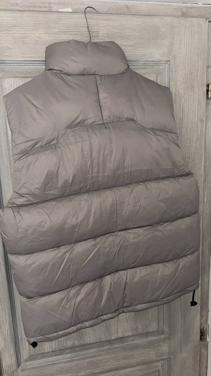 🧥 Doudoune sans manches grise Ralph Lauren