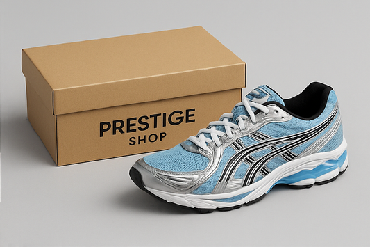 🏷️ ASICS Gel Kayano 14 – Bleu & Argent