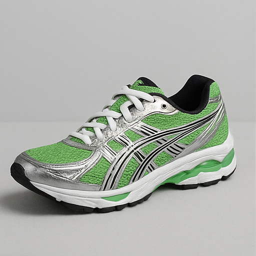 🏷️ ASICS Gel Kayano 14 – Verte & Argent